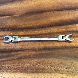 Mastercraft Flex Head Flare Nut Wrench - 3/8” X 7/16”